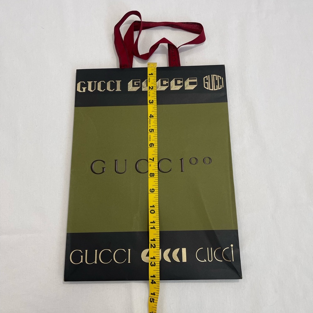GUCCI 100 year Anniversary Gift Bag from Gucci Las Vegas - Picture 8 of 8